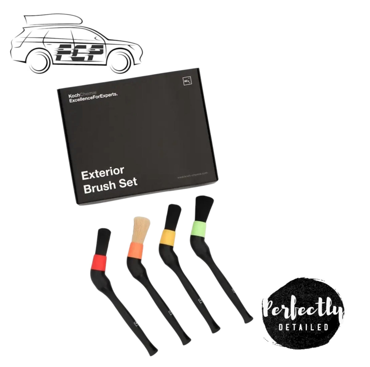Koch Chemie Exterior Brush Set