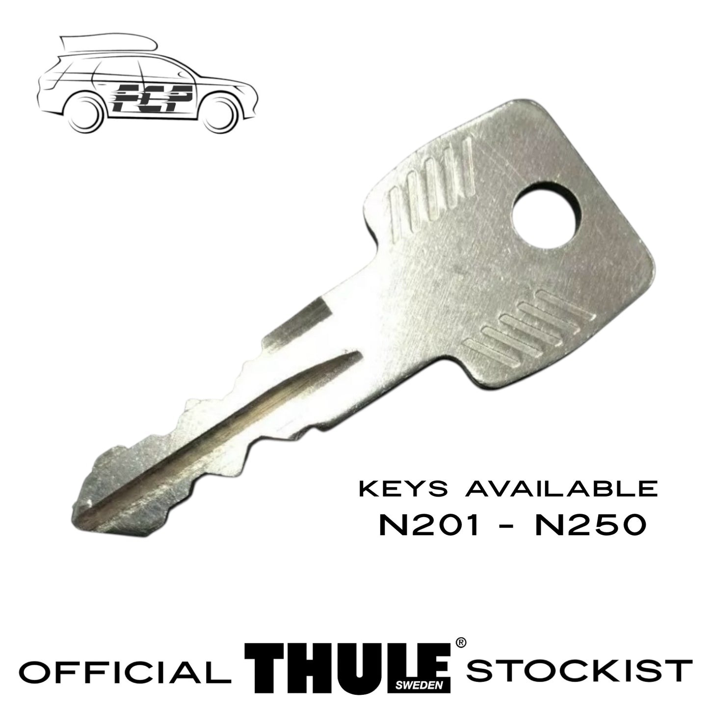 Thule genuine Replacement Keys Latest Series N201 to N250