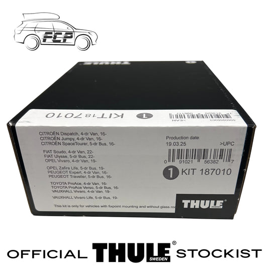 Thule Integrated Fixed Points Kit 187010 Fits Citroen Dispatch Jumpy, Fiat Scudo