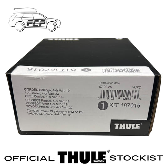 Thule Integrated Fixed Points Kit 187015 Fits Citroen Berlingo, Fiat Doblo