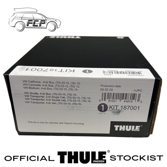 Thule Integrated Fixed Points Kit 187001 Fits VW California Shuttle Transporter
