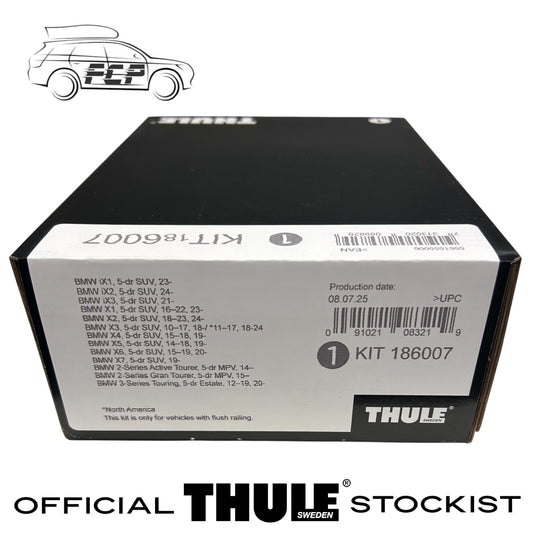 Thule Evo Flush Rail Fitting Kit 186007 Fits BMW X, X2, X3, X4, X5, X6, X7, iX1