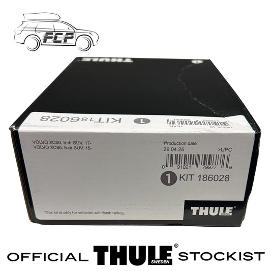 Thule Evo Flush Rail Fitting Kit 186028 Fits Volvo XC60, XC90 5-Dr SUV