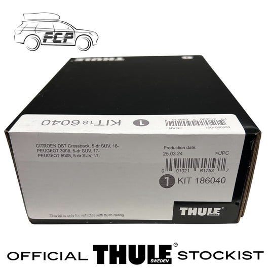 Thule Evo Flush Rail Fitting Kit 186040 Fits Citroen DS7, Peugeot 3008 & 5008