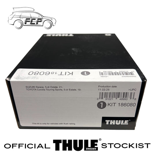 Thule Evo Flush Rail Fitting Kit 186080 Fits Suzuki Swace, Toyota Corolla Sports