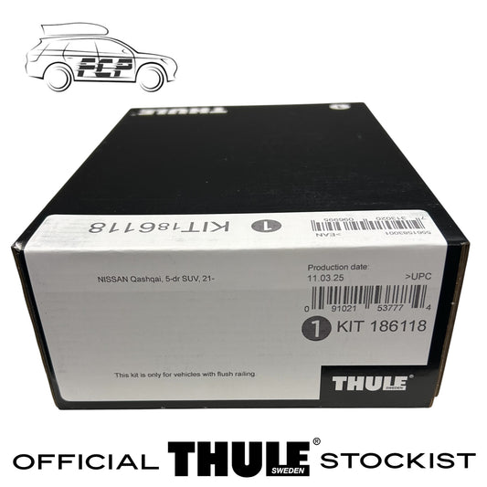 Thule Evo Flush Rail Fitting Kit 186118 Fits Nissan Qashqai, 5-Dr SUV 21 On