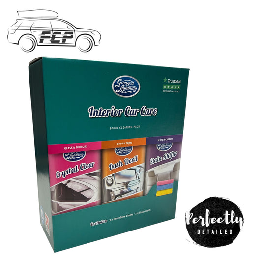 Greased Lightning Interior Car Care 500ml Triple Pack