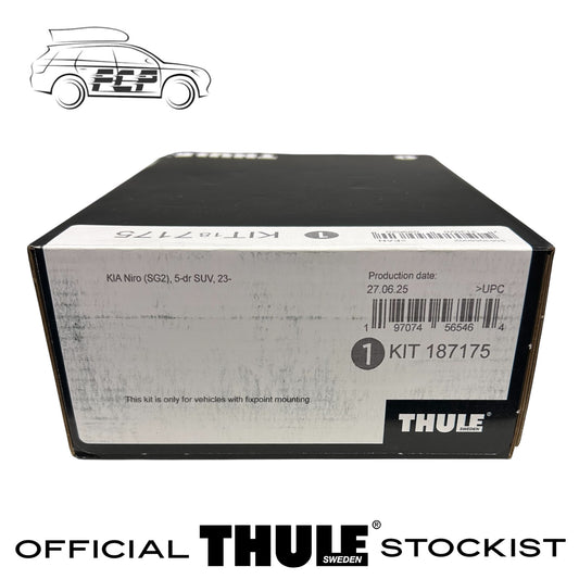 Thule Integrated Fixed Points Kit 187175 Fits Kia Niro (SG2) 5-Dr SUV, 23 On