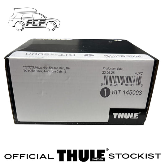 Thule Evo Flush Rail Fitting Kit 145003 Fits Toyota Hilux Double/Extra Cab 16 On