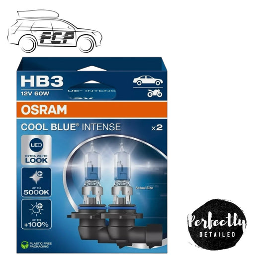 Osram Cool Blue Intense Next Gen 5000K HB3 (Twin) - Ice White Car Bulbs