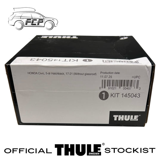 Thule Evo Flush Rail Fitting Kit 145043 Fits Honda Civic, 5-Dr Hatchback 17-21