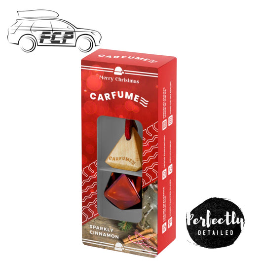 Carfume Car Air Freshener SPARKLY CINNAMON Ltd Edition Diffuser