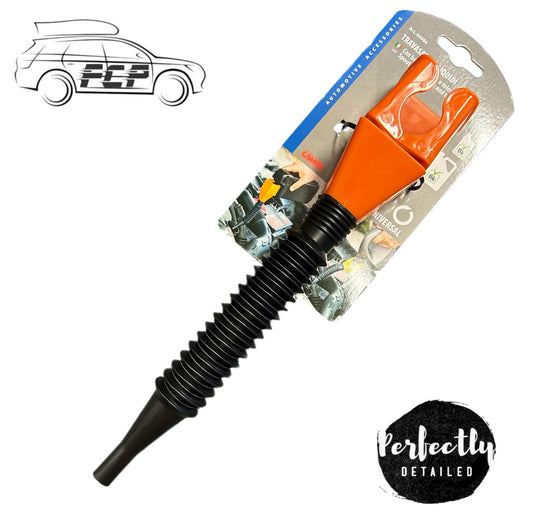 Clip-On Bottle Neck Connection Flexi Funnel Suits Bottle Necks 20mm-45mm