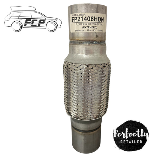 Exhaust Flexi Tube Joint Flexible Pipe Repair 57mm x 152mm