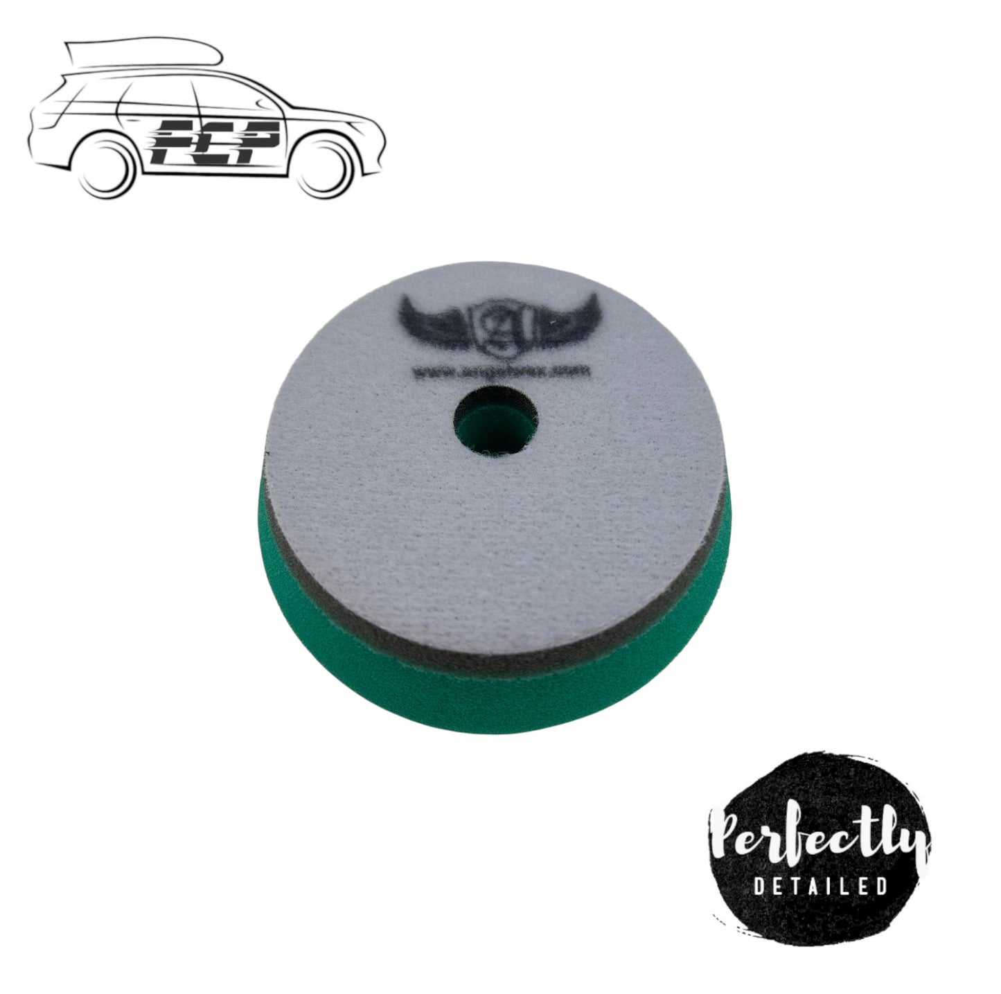 Angelwax 3" Slimline Green Ultra Cut Pad