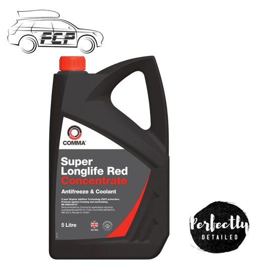 Comma Super Longlife Red Concentrate Antifreeze & Coolant 5L