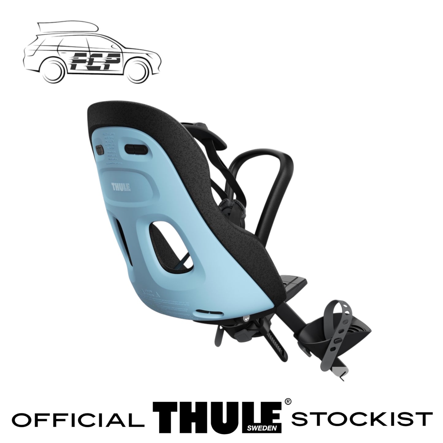 Thule Yepp Nexxt 2 Mini Front Mount Child Bike Seta Aquamarine