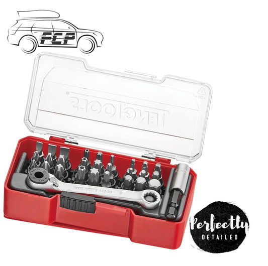 Teng Tools 29pc Bit Set with Belt Clip TJ1429