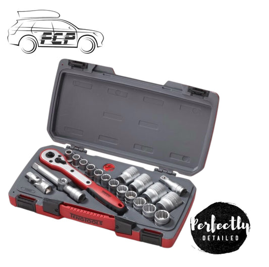 Teng Tools Mecca Pro 1/2" Drive 21pc Socket Set T1221
