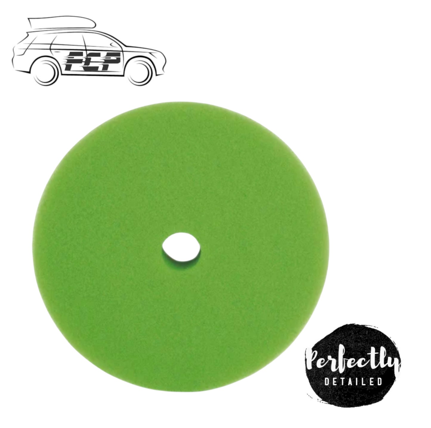 Cartec 3" Unipad Green Extreme Cut use with Diamond Cut 3000 for Orbital/Rotary