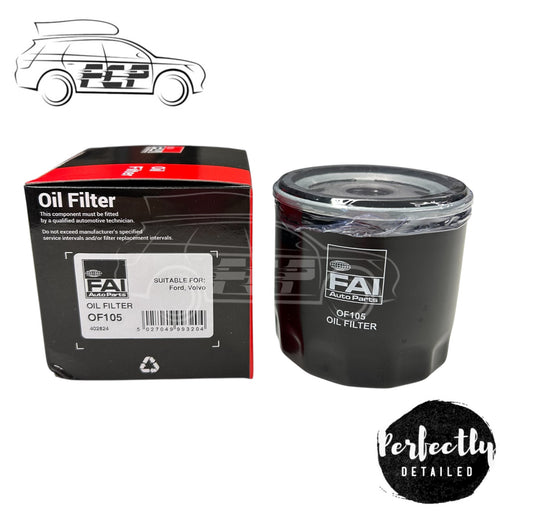 FAI Oil Filter - OF105 - Fits Ford Jeep Mazda Morgan Saab Skoda Volvo 2