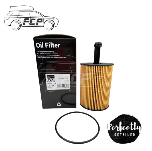 FAI Oil Filter - OF107 - Fits Audi Chrysler Dodge Ford Jeep Mitsubishi