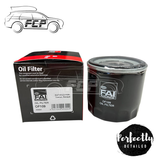 FAI Oil Filter - OF109 - Fits Dacia Infiniti Mercedes-Benz Nissan