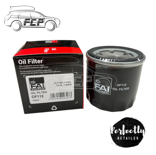 FAI Oil Filter - OF112 - Fits Dacia Ford Honda Hyundai Infiniti Kia