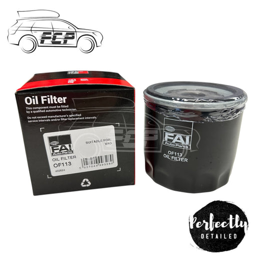 FAI Oil Filter - OF113 - Fits Audi Cupra Ford Seat Skoda VW A1 A1