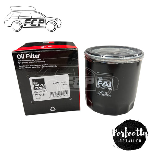 FAI Oil Filter - OF116 - Fits Ford Mazda Morgan 3 6 Focus Mazda5 Mondeo