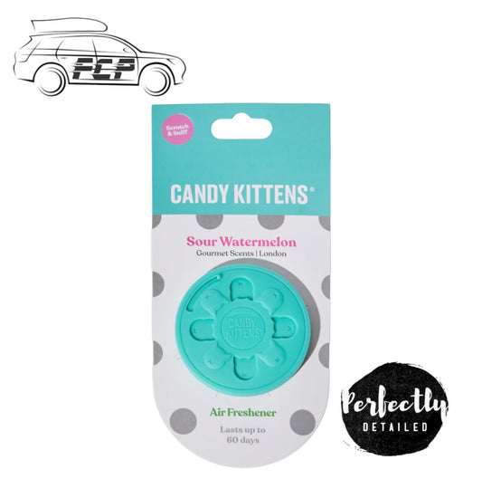 Candy Kittens Peggable Can Car Air Freshener Sour Watermelon
