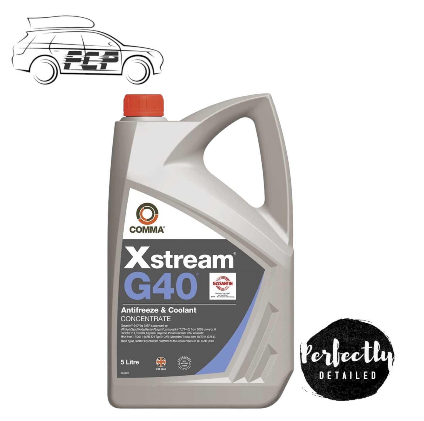 Comma Xstream G40 Antifreeze & Coolant Concentrate 5L