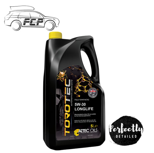 Aztec Oils Torotec 5W-30 LONGLIFE Fully Synthetic ACEA C3 5L