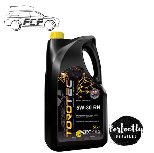 Aztec Oils Torotec 5W-30 RN Engine Oil Fully Synthetic ACEA C4 5L