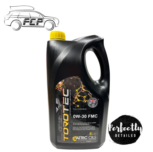 Aztec Oils TOROTEC 0W-30 FMC Fully Synthetic Engine Oil ACEA C2 5L