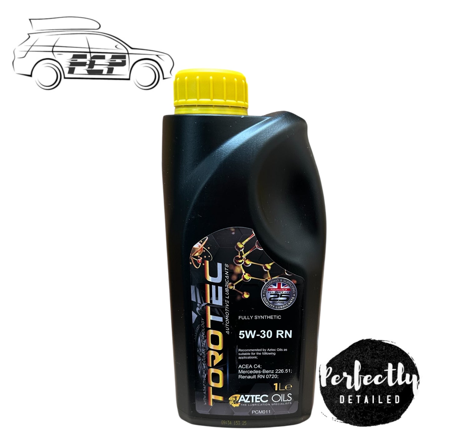 Aztec Oils Torotec 5W-30 RN Engine Oil Fully Synthetic ACEA C4 1L