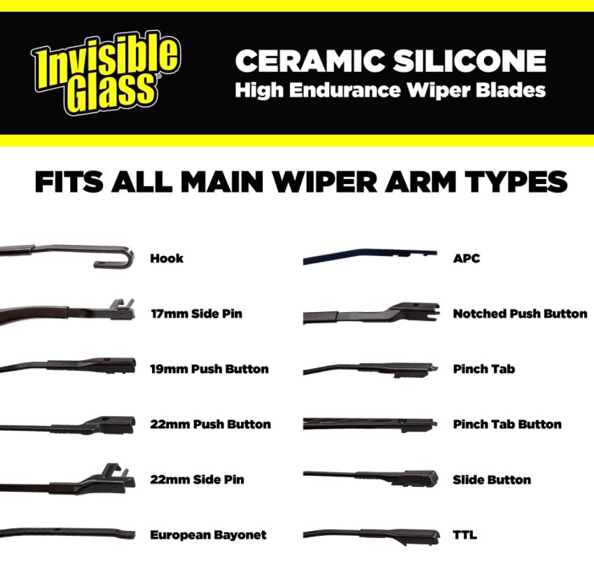 Stoner Car Care Invisible Glass Ceramic Wiper 18"