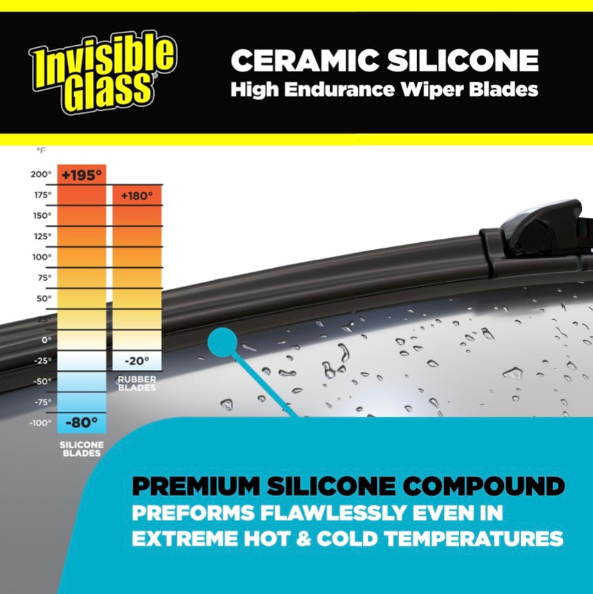 Stoner Car Care Invisible Glass Ceramic Wiper 22"