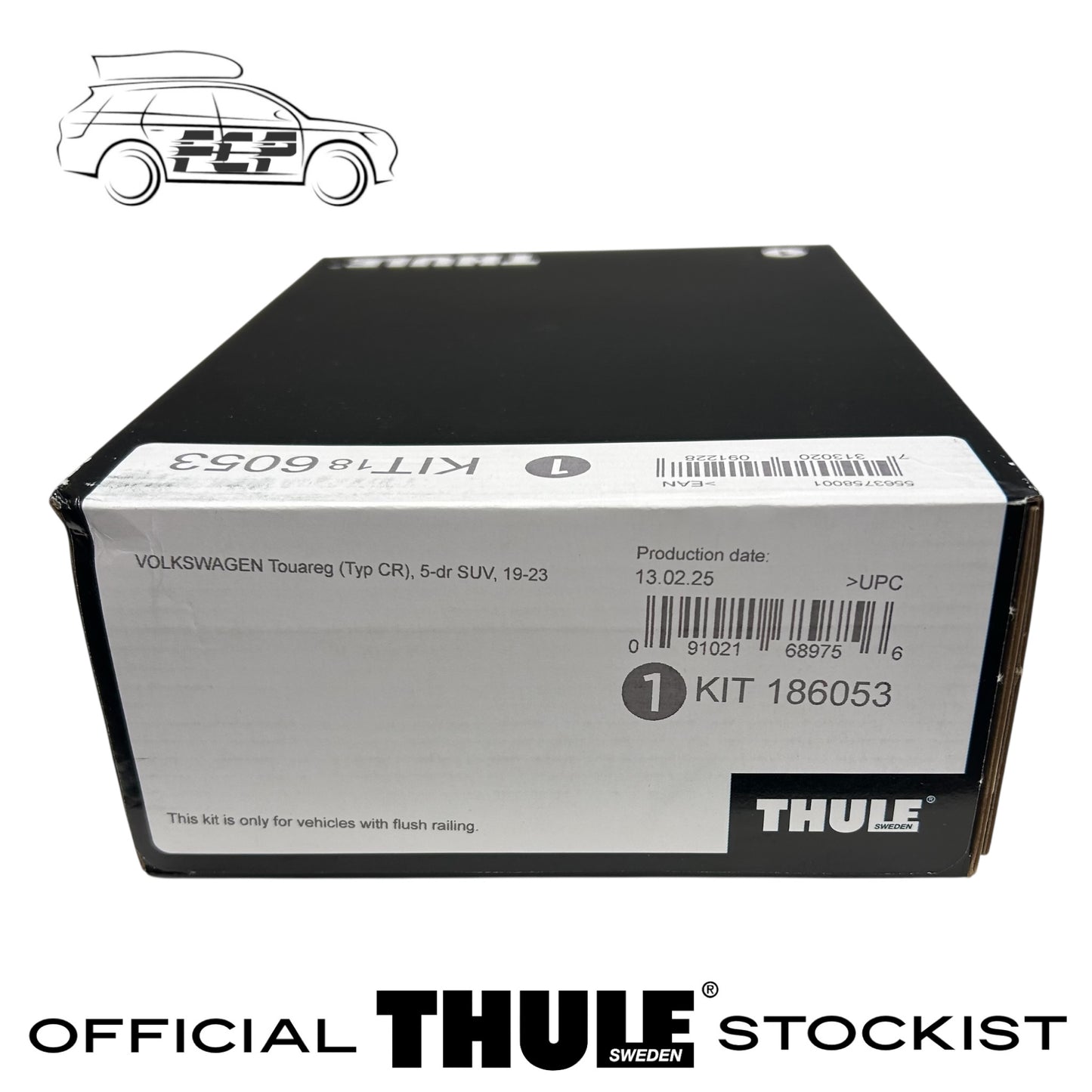 Thule Evo Flush Rail Fitting Kit 186053 Fits VW Touareg (Typ CR) 5-Dr SUV 19-23
