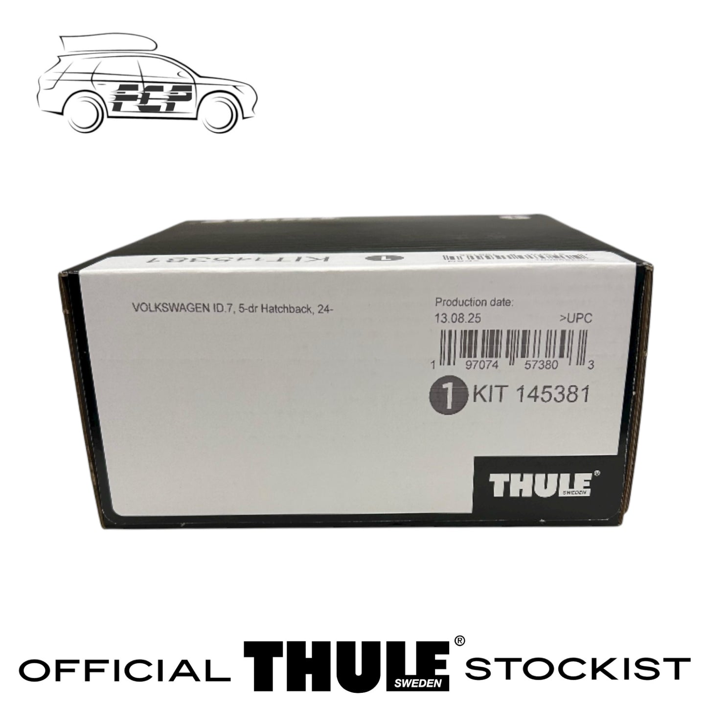 Thule Evo Flush Rail Fitting Kit 145381 Fits Volkswagen ID 7, 5-Dr Hatch, 24 On