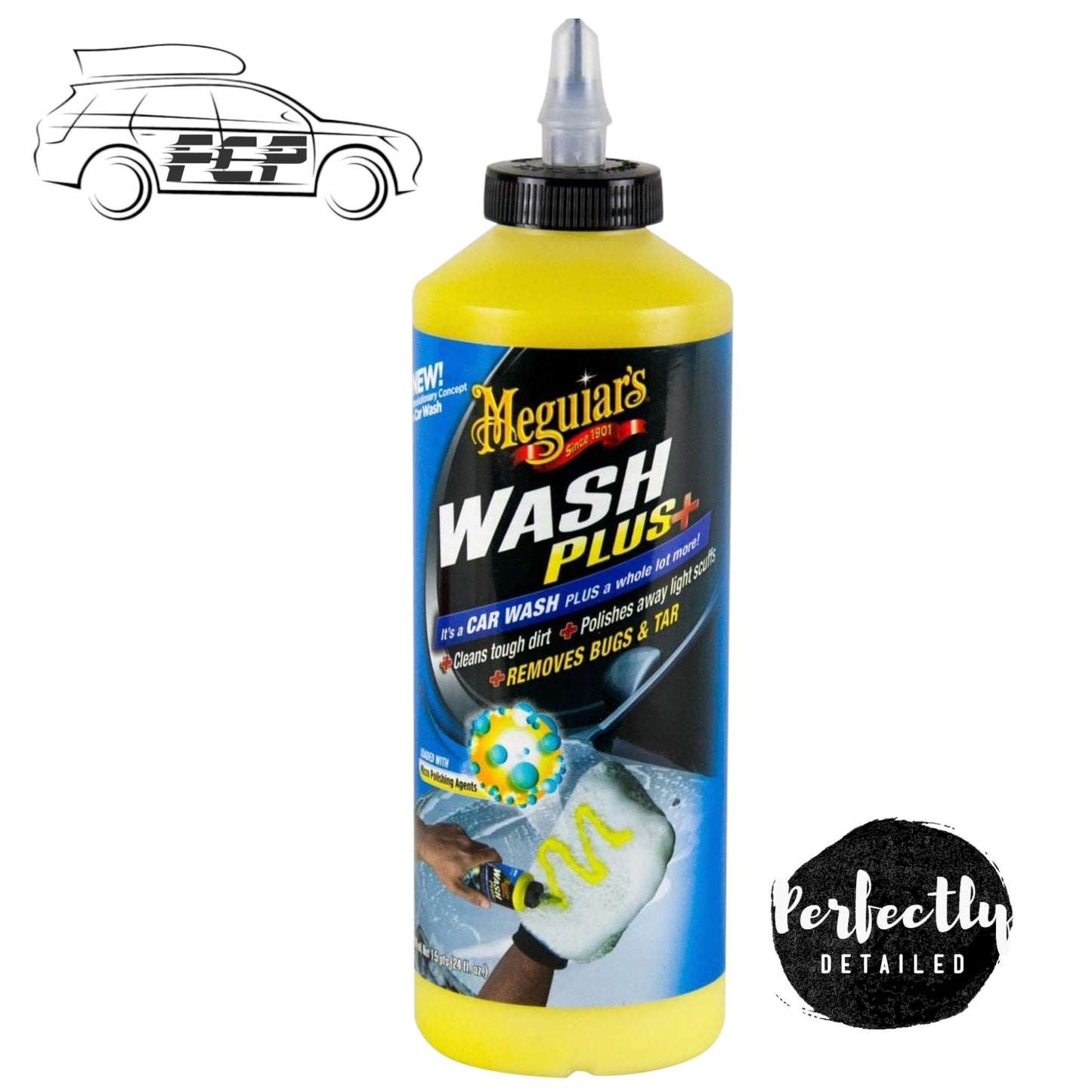 Meguiar's Wash Plus+ Super Concentrated Shampoo 709ml