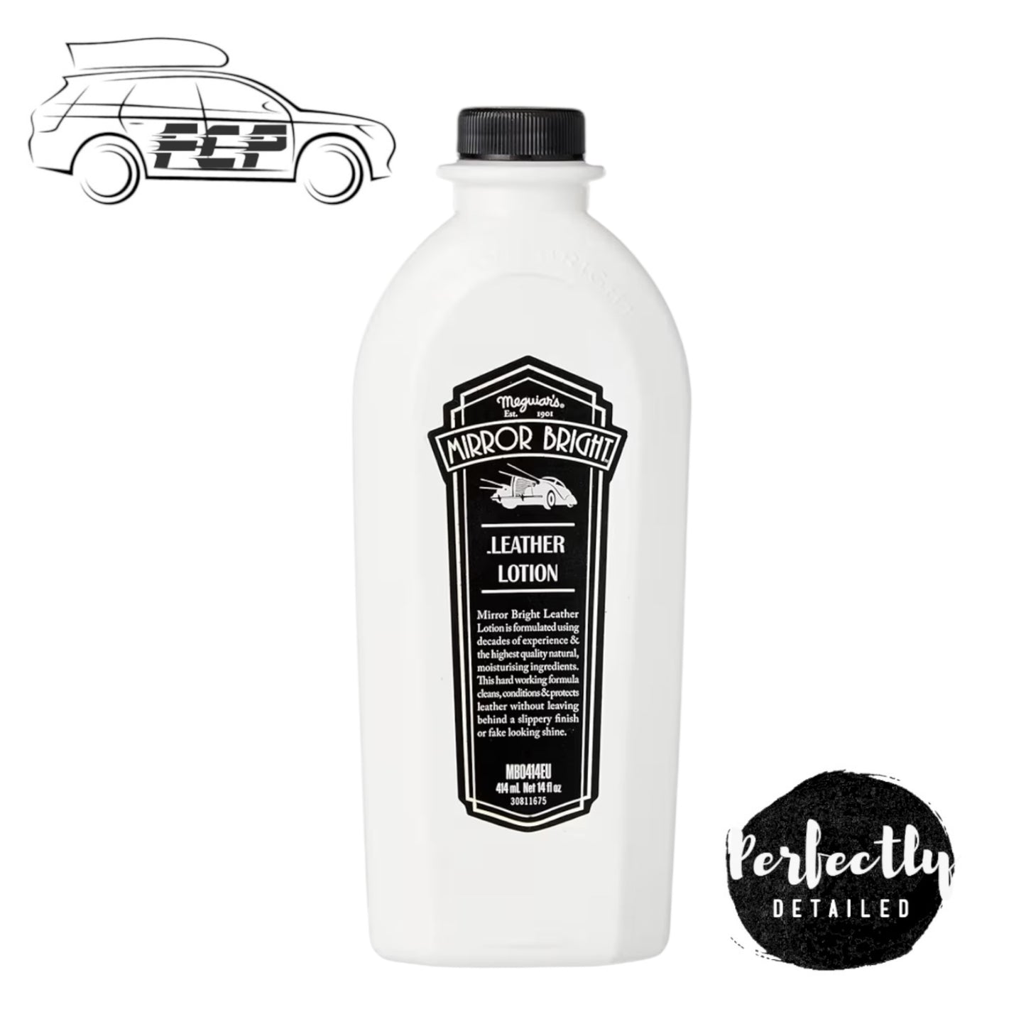 Meguiar's Mirror Bright Leather Lotion 414ml