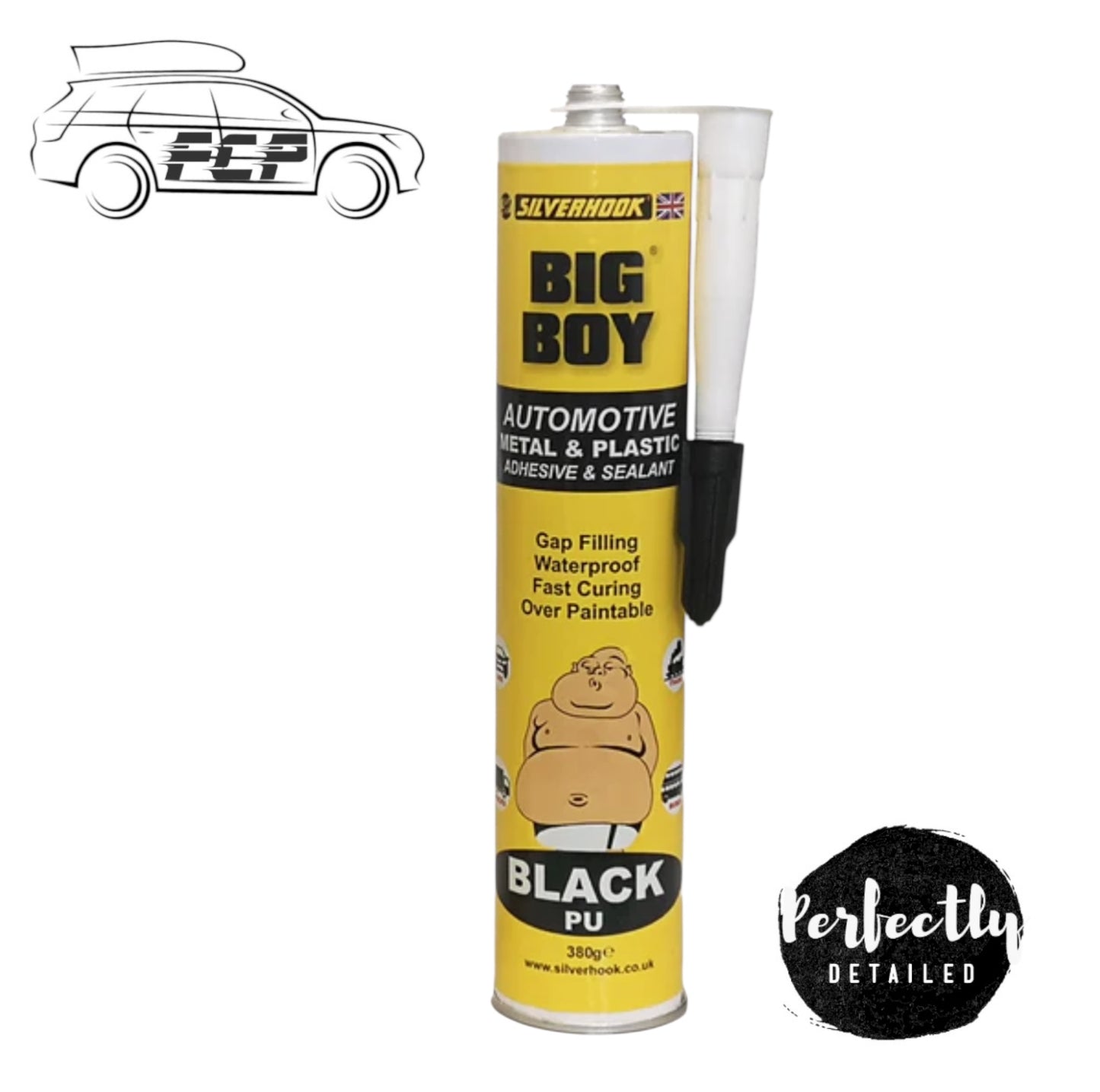 Big Boy Polyurethane Adhesive and Sealant BLACK 380g