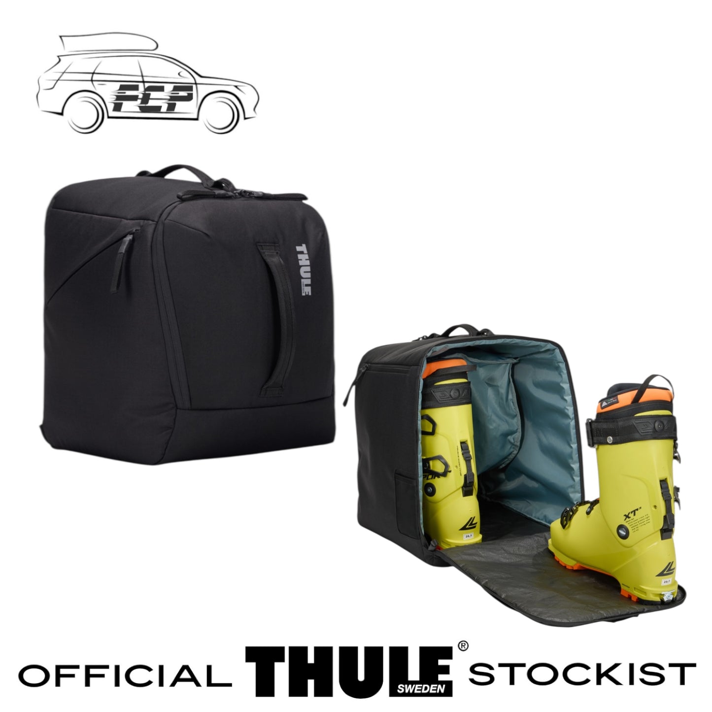 Thule RoundTrip Ski / Snowboard Boot Bag 35 Litre (Black) 3205321 NEW IN STOCK