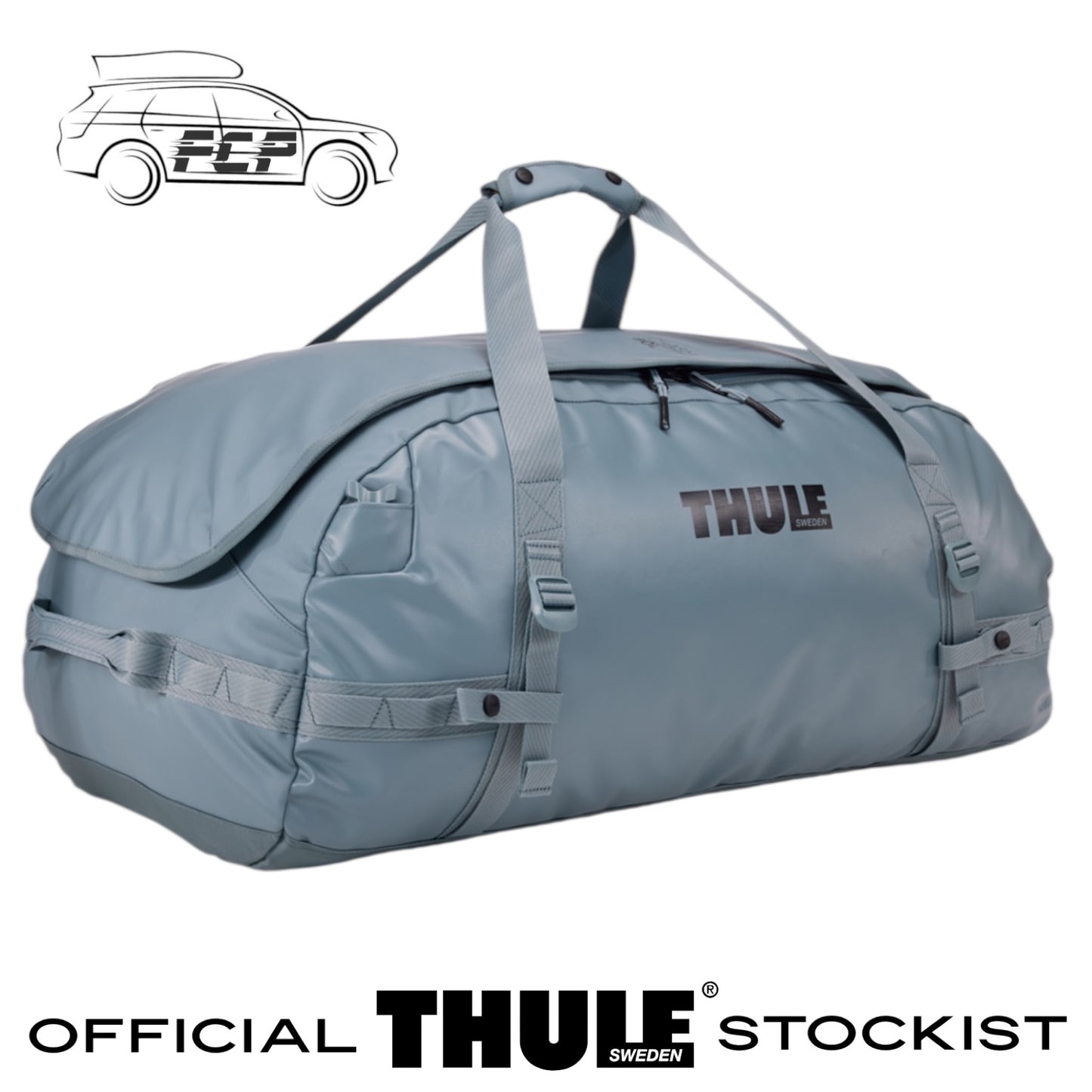 Thule Chasm 90L Duffel Bag Pond Grey 3205000 NEW IN STOCK