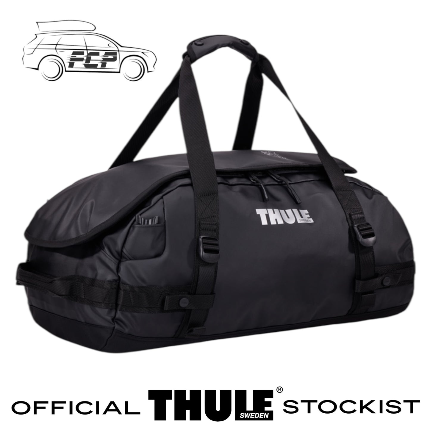 Thule Chasm 40L Duffel Bag Black 3204989 NEW IN STOCK