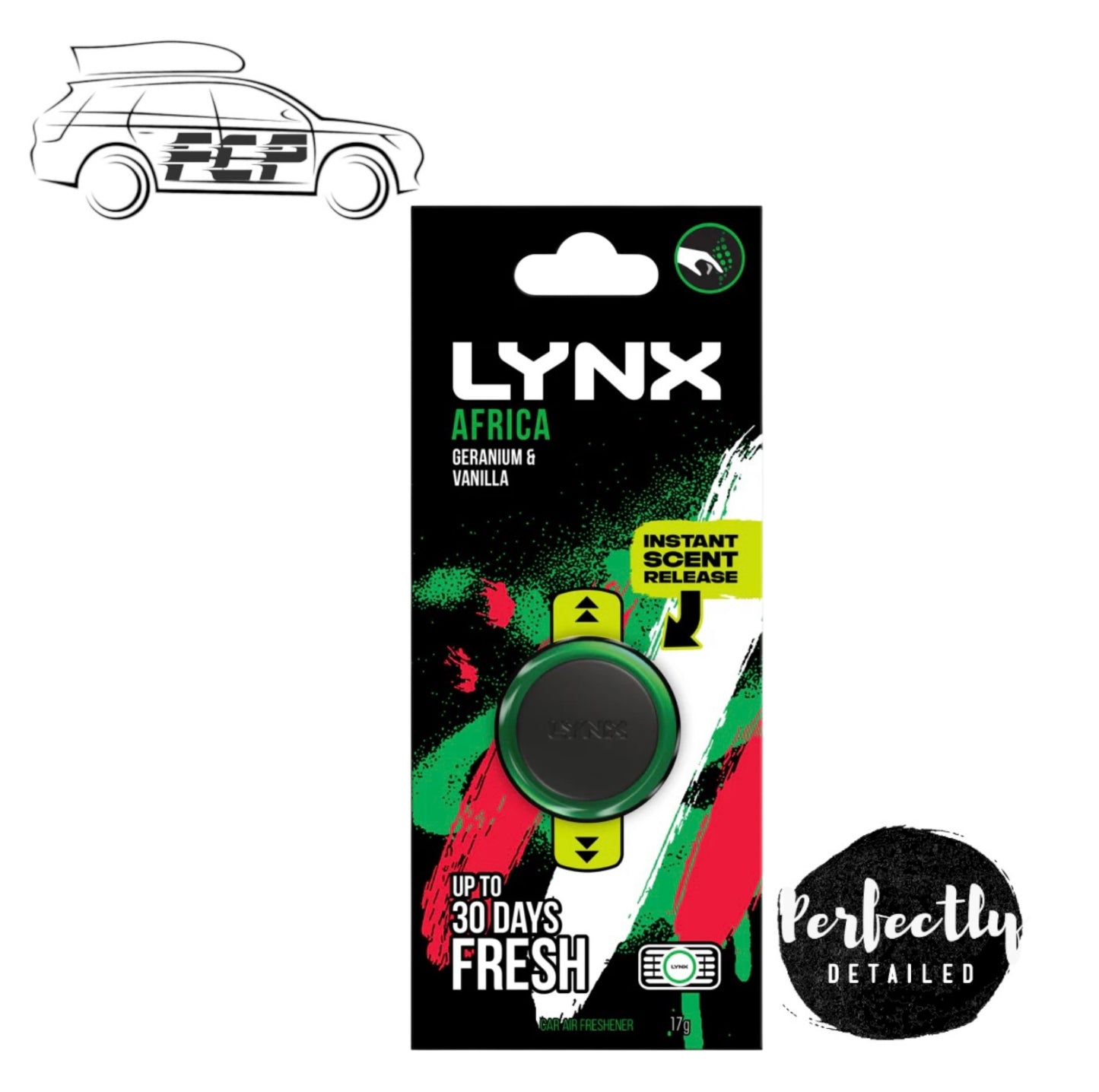 Lynx AFRICA 3D Mini Vent Air Freshener