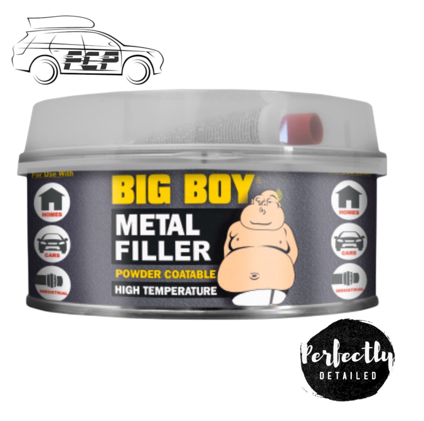 Big Boy Metal Filler Powder Coatable 600ml