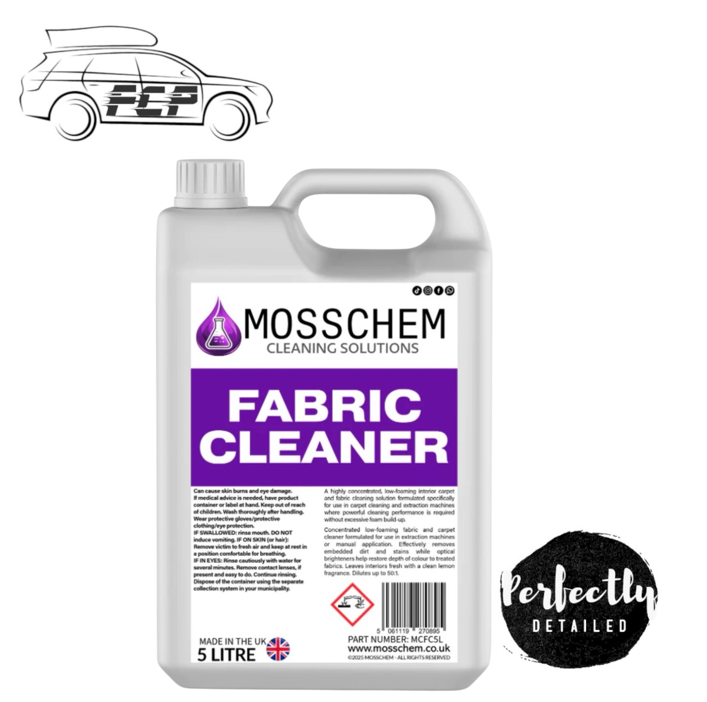 Mosschem Fabric Cleaner 5L