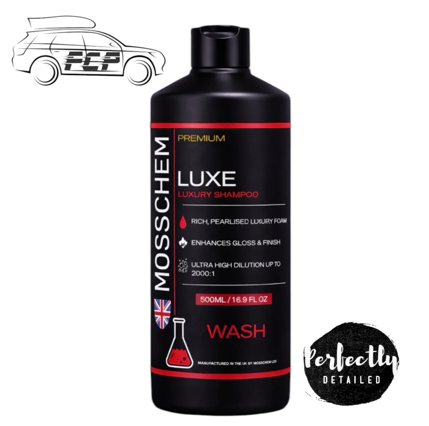 Mosschem Premium Luxe Luxury Shampoo 500ml